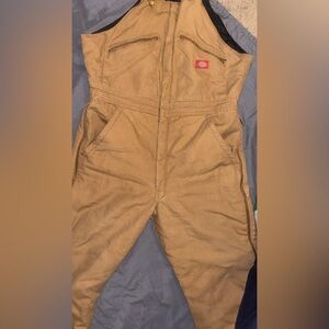 Dickies Brown Insulted Workwear Overalls